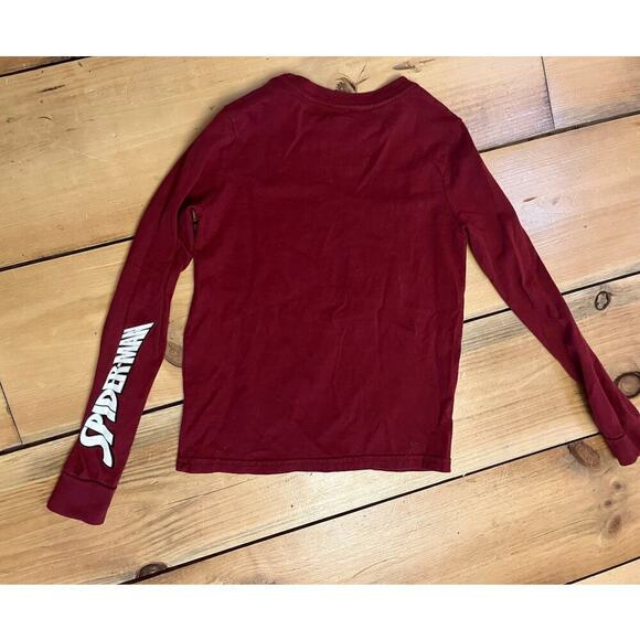 Marvel Boys Spider Man Long Sleeve Graphic T-shirt. Size XS (4/5) arm spell out - Picture 2 of 4